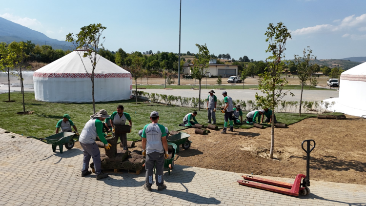 İnegöl'de DOSTUM Kamp Merkezi Genişliyor