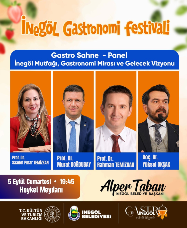 İnegöl’de Gastronomi Festivali Başladı