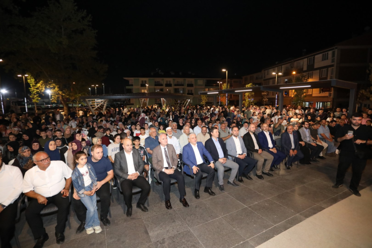 İnegöl’de Meydan Projesi Tamamlandı