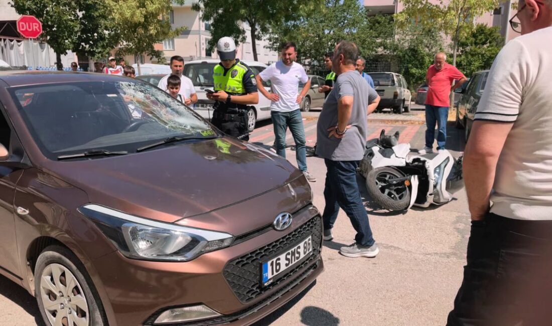 İnegöl'de otomobil ve motosikletin çarpışmasının detayları, olayın etkileri ve güvenlik