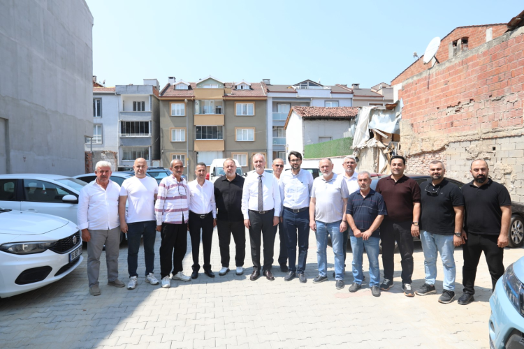 İnegöl'de Otopark Uygulaması Tamamlandı