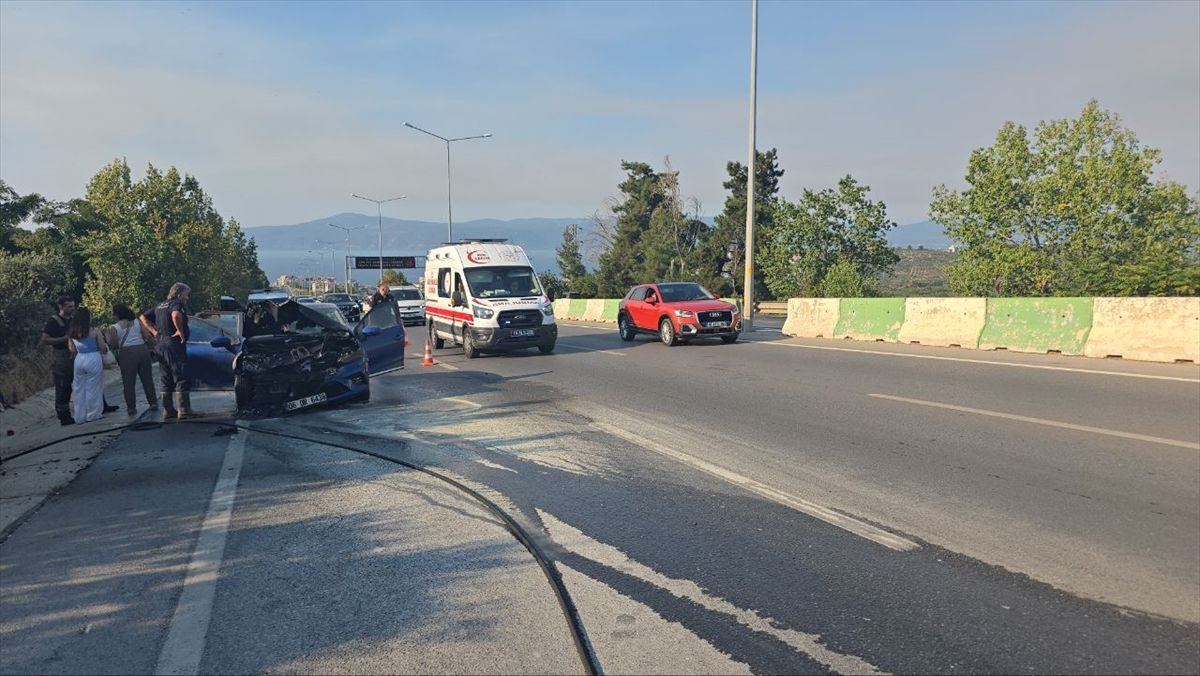 Mudanya'da meydana gelen otomobil yangını kontrol altına alındı. Olayla ilgili