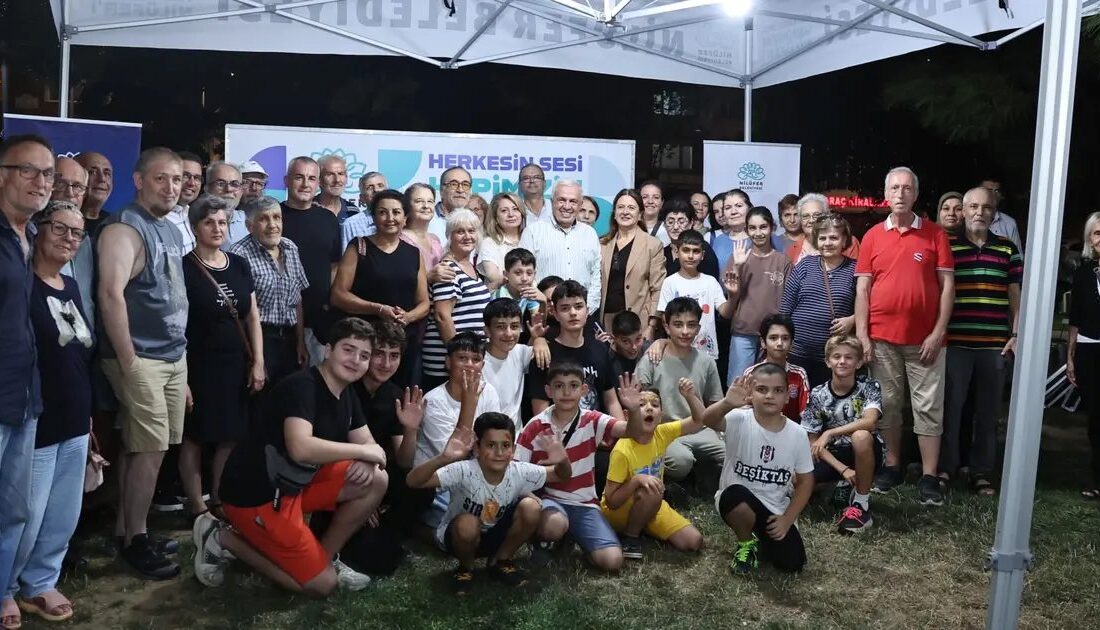 Nilüfer'de mahalle buluşmaları devam ediyor, toplumun tüm kesimlerinin katılımıyla ortak