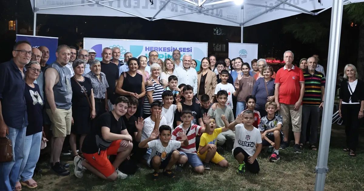 Nilüfer'de mahalle buluşmaları devam ediyor, toplumun tüm kesimlerinin katılımıyla ortak