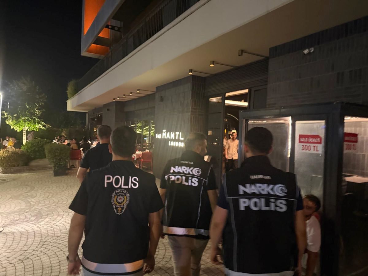 Nilüfer'de gerçekleştirilen polis denetiminde 8 şüpheli yakalandı. Güvenlik güçleri suçla