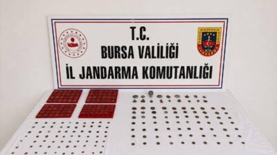 Nilüfer'de tarihi eser kaçakçılığına yönelik operasyonda suçüstü yakalanan şahıs hakkında