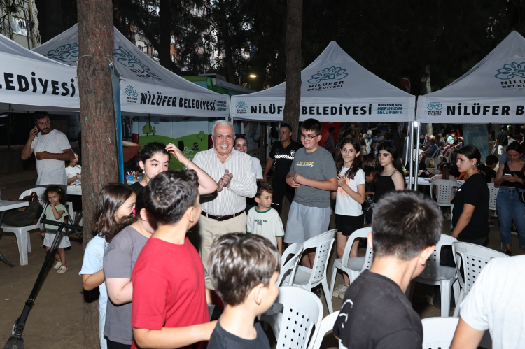 Nilüfer’de Vatandaşlar ve Başkan Bir Arada