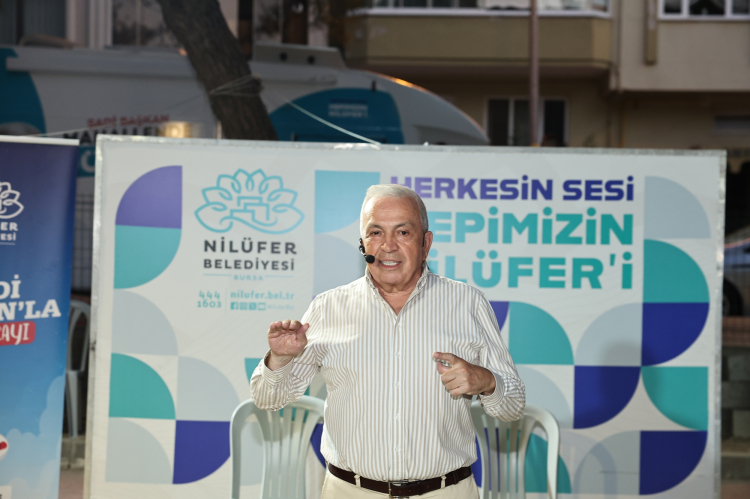Nilüfer’de Vatandaşlar ve Başkan Bir Arada