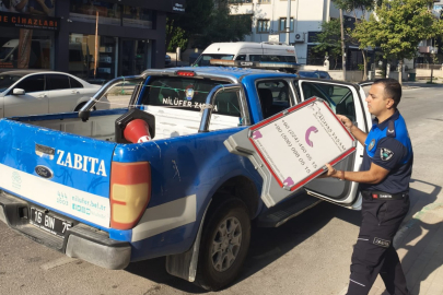 Nilüfer'de yaya güvenliği denetimleri