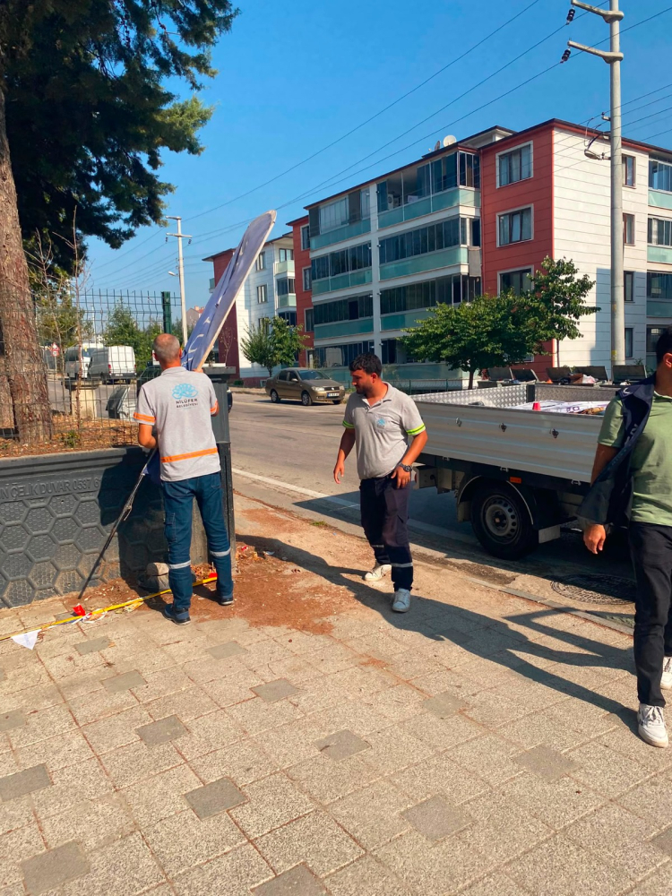 Nilüfer'de yaya güvenliği denetimleri
