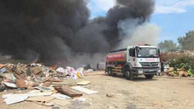 Orhangazi’de atık depo yangınıyla ilgili detaylar, olayın nedeni ve alınan