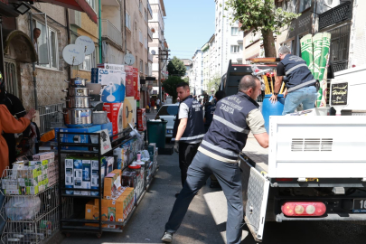 Osmangazi'de kaldırım uygulamaları devam ediyor