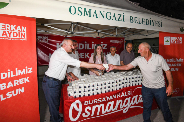 Osmangazi'de Kandil Gecesi Dayanışması