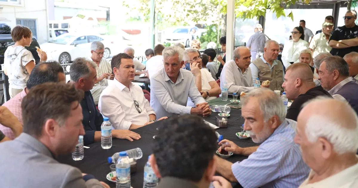 Osmangazi'de mahalle ziyareti ve esnaf istişaresi etkinliği, yerel yönetim ve
