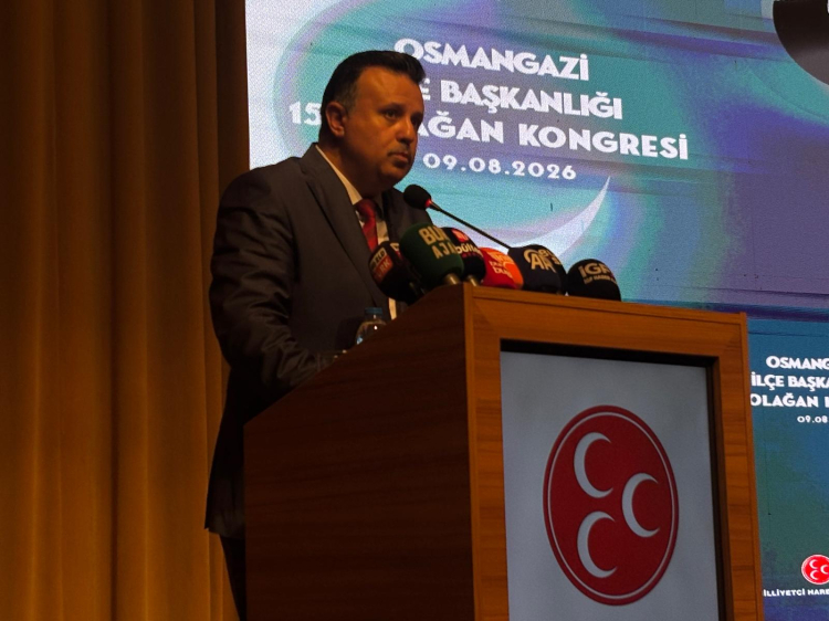 Osmangazi’de MHP Kurultayı gerçekleşti