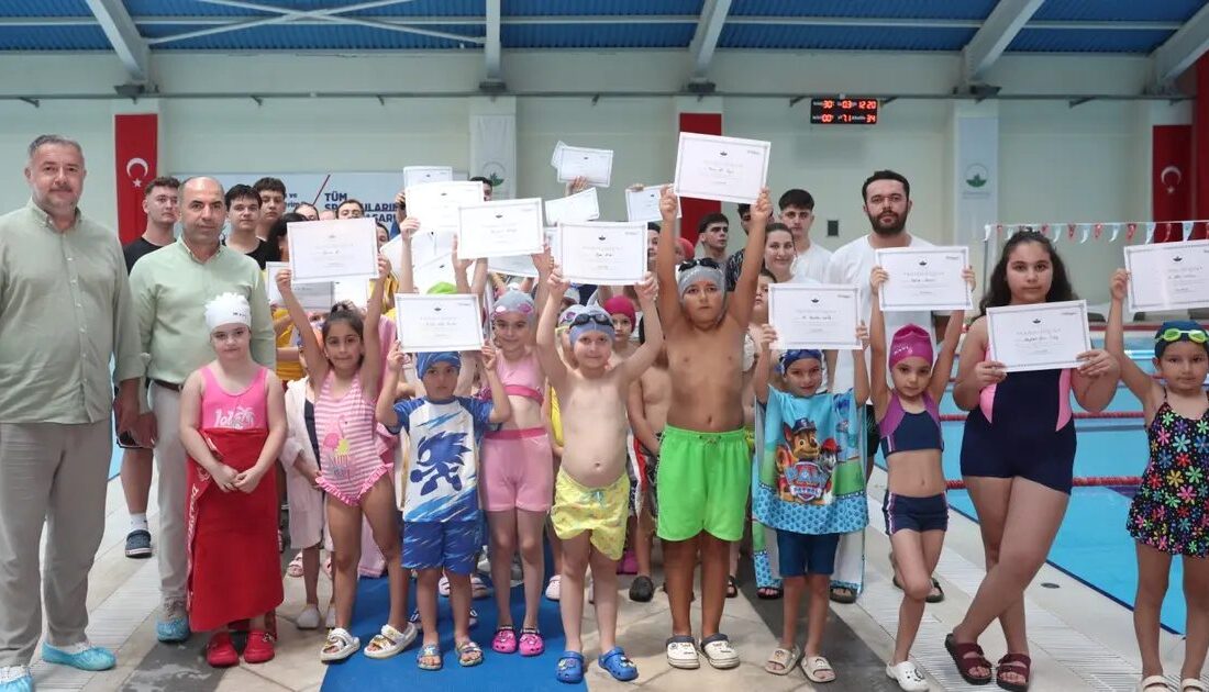 Osmangazi'de Yaz Tatili Yüzme Sertifikası Töreni hakkında detaylar ve katılım