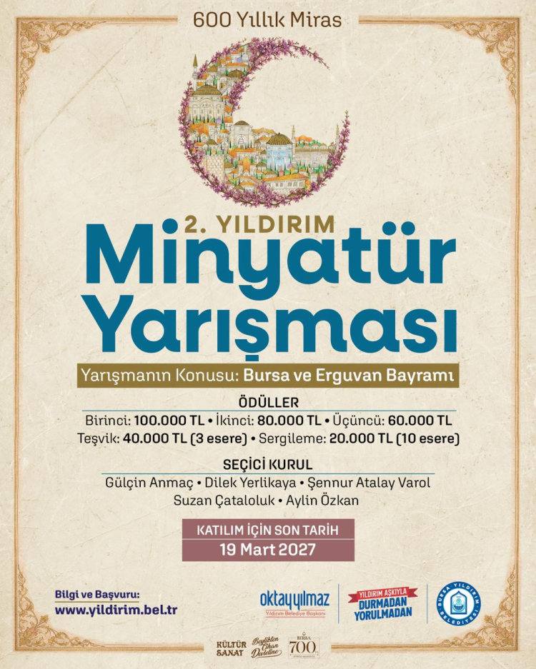 Yıldırım Belediyesi’nden Minyatür Yarışması
