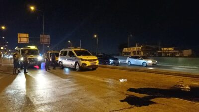 Yıldırım'da otomobil fırtına sonrası refüje çarptı. Güvenlik ve trafik durumu