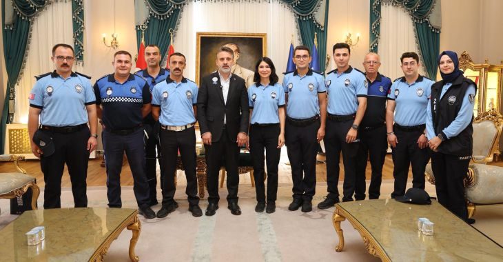 Bursa Büyükşehir Belediyesi Başkan Vekili Şahin Biba, Zabıta Teşkilatı’nın 200’üncü