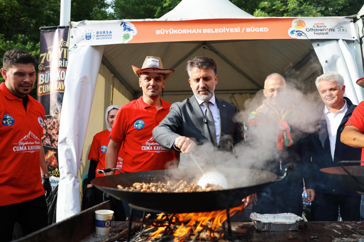 Bursa Gastronomi Festivali renkli geçti