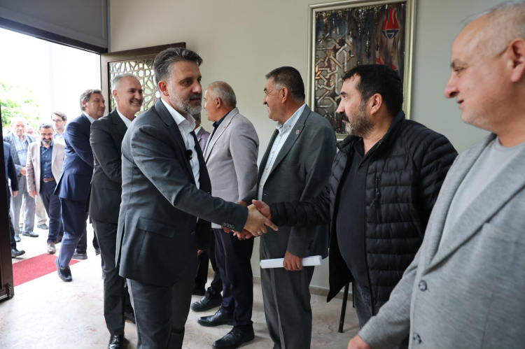 Bursa İnegöl'de Muhtarlar Toplantısı