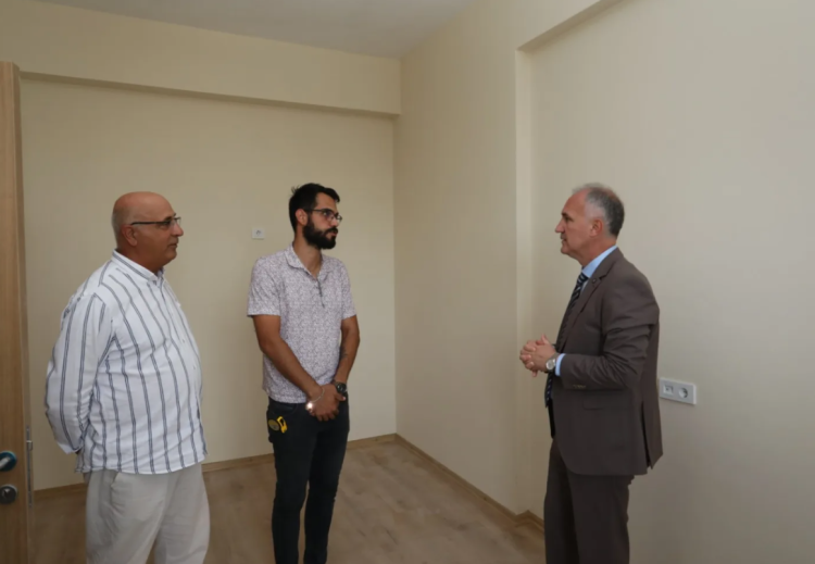 Bursa İnegöl’de Öğrenci Yurdu Üzerinde Çalışmalar Tamamlanıyor