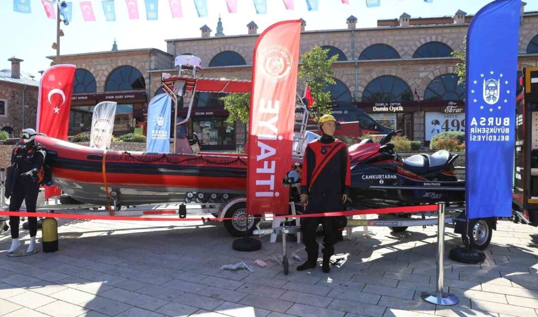 Bursa İtfaiyesi'nin 312. kuruluş yıl dönümünü kutladığımız bu anlamlı etkinlikte,