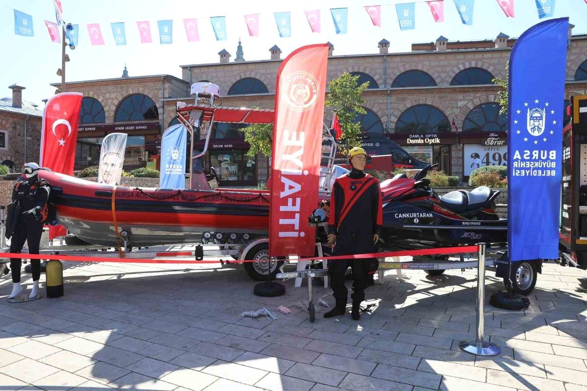 Bursa İtfaiyesi'nin 312. kuruluş yıl dönümünü kutladığımız bu anlamlı etkinlikte,