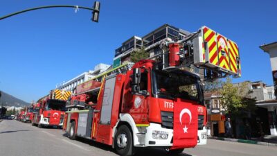 Bursa İtfaiyesi'nin 312. kuruluş yıl dönümü resmi törenlerle kutlandı; tarih