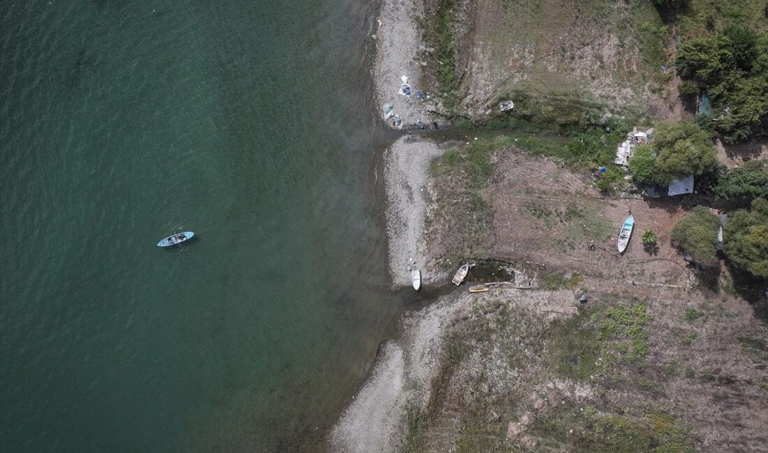 Bursa İznik Gölü'nde su seviyeleri azalıyor, ekosistem ve bölge ekonomisi