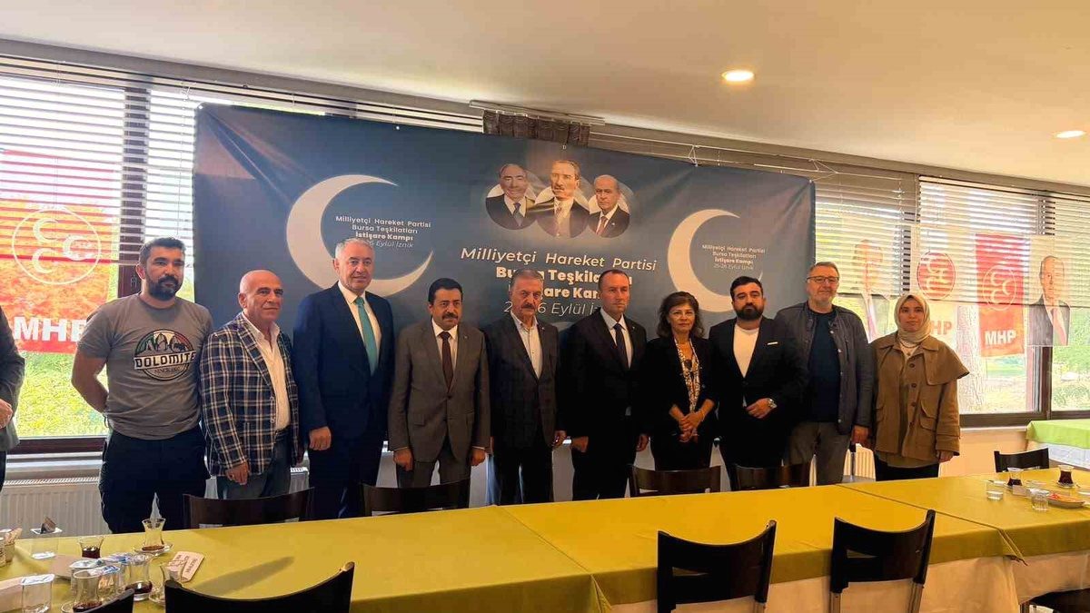 Bursa İznik'te gerçekleştirilen MHP kampı, partinin stratejilerini güçlendirmek ve üyeler