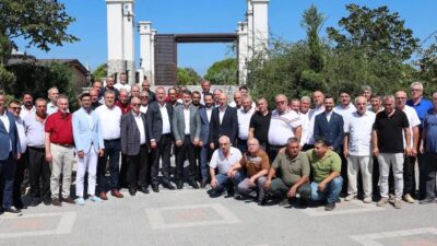 Bursa Karacabey'de muhtarlarla düzenlenen istişare toplantısı, yerel sorunlar ve projeler