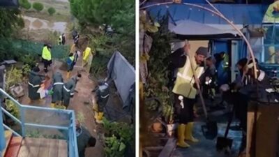 Bursa Mudanya, şiddetli yağışlar nedeniyle yaşanan olumsuzluklar ve gelişmeler hakkında