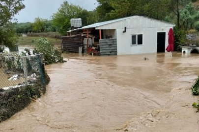 Bursa Mudanya’da Aniden Yağan Sağanak