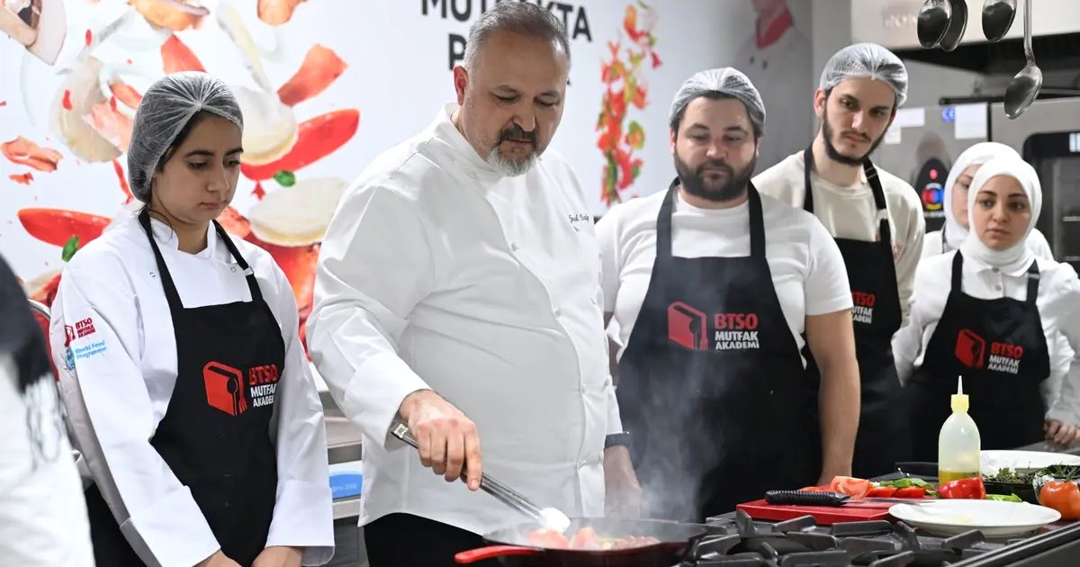 Bursa Mutfak Akademisi iş birliğiyle gastronomi alanında gelişmeler ve eğitim