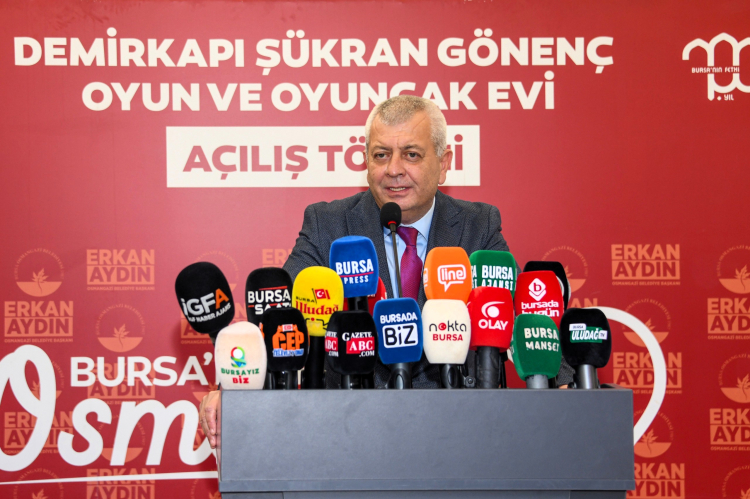 Bursa Osmangazi'de Çocuklara Yönelik Yeni Oyun Merkezi