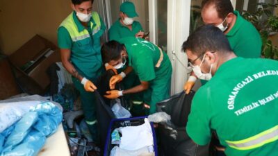 Bursa Osmangazi'de gerçekleştirilen kapsamlı çöp temizliği operasyonu hakkında detaylı bilgi.