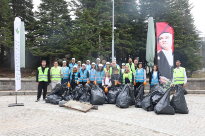 Bursa Uludağ’da Temizlik Etkinliği
