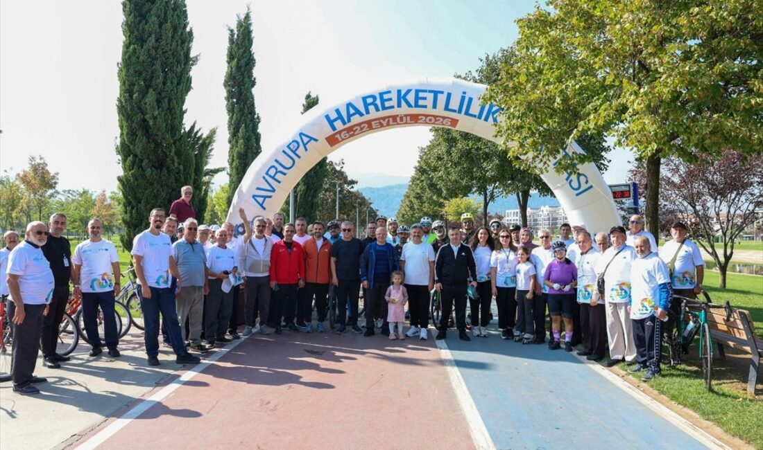 Bursa'da Avrupa Hareketlilik Haftası etkinlikleri resmi olarak başladı. Sürdürülebilir ulaşım