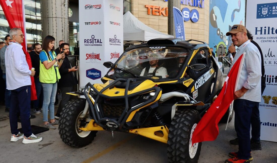 Bursa'da Baja Rallisi heyecanı başladı. Spor tutkunları ve yarışseverler bu