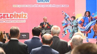 Bursa'da Bebek ve Çocuk Konfeksiyonu Fuarı, sektörün önde gelen markalarını