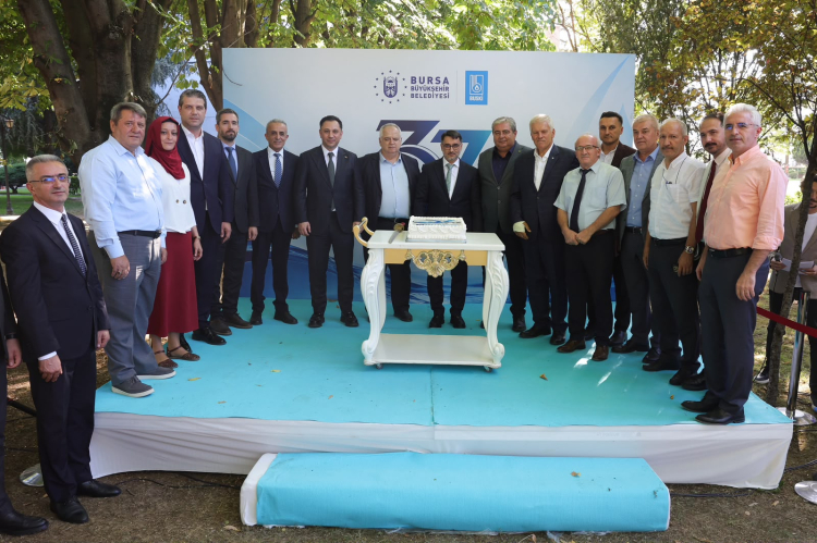 Bursa'da BUSKİ'nin 37. Yıl Kutlaması