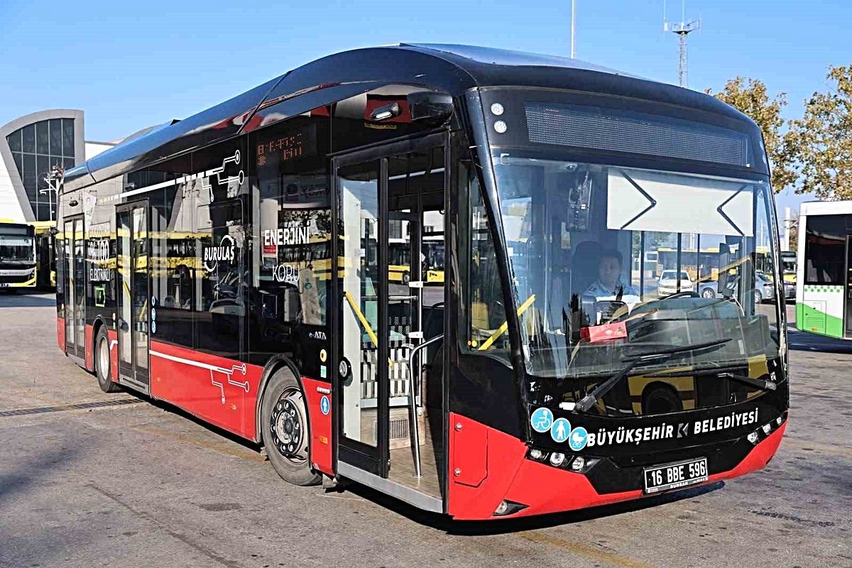 Bursa'da elektrikli otobüslerin hizmete girmesi çevreye duyarlı ulaşımın yeni dönemi