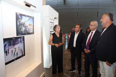 Bursa'da Fetih ve Spor Fotoğraf Yarışması sergisi