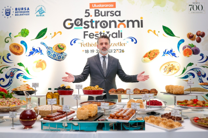 Bursa'da Gastronomi Festivali Tanıtımı Yapıldı