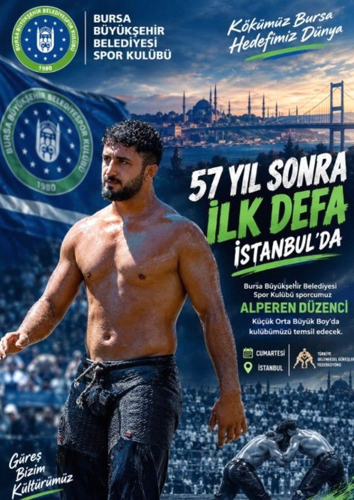 Bursa'da güreş federasyonu organizasyonu hakkında detaylı bilgiler, etkinlikler ve katılım