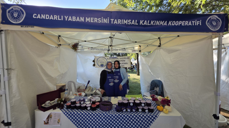 Bursa’da Kadın Kooperatifleri Festivalde Buluştu