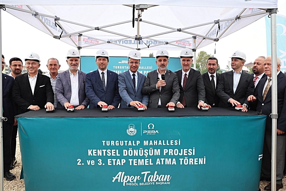 Bursa'da kentsel dönüşüm projesinin temeli atıldı. Şehirde dönüşüm ve gelişim