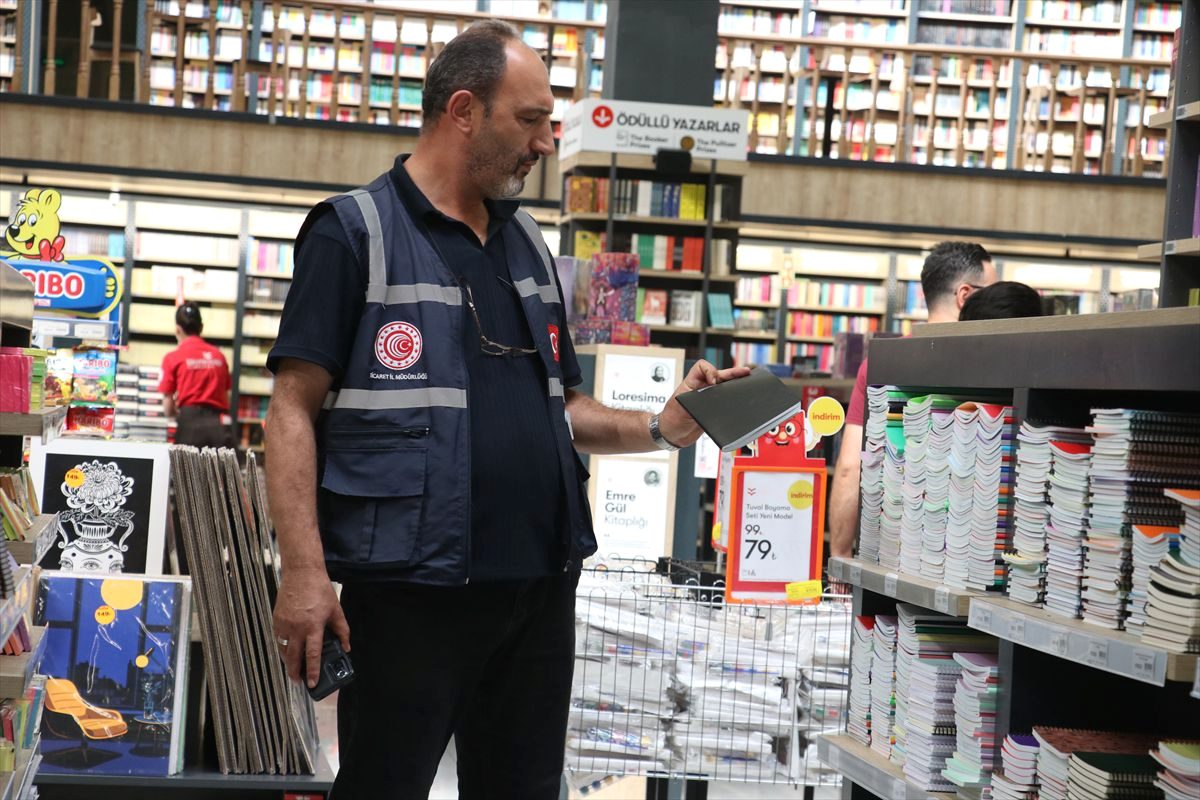 Bursa'da kırtasiye denetimleri artmakta, güvenli ve kaliteli ürünler için kontroller