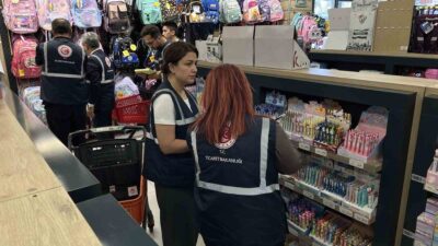 Bursa'da kırtasiye denetimleri sıklaştırılarak, kalite ve güvencesine yönelik çalışmalar artırıldı,